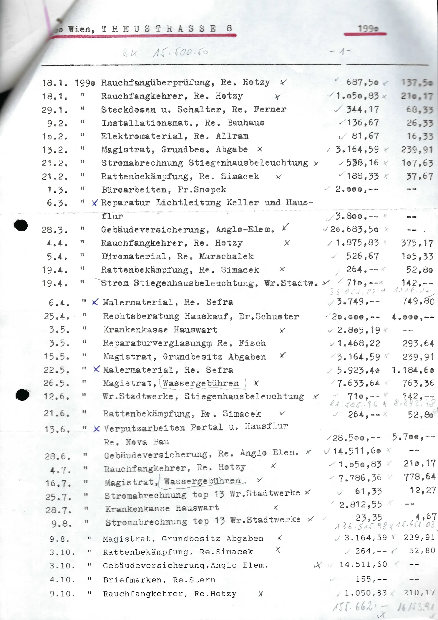 Utility Cost Statement 2
